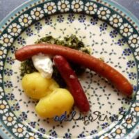 ☕ Rezept: Grünkohl mit Räucherwurst und Pellkartoffeln