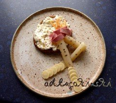 ☕ Rezept: Schwarzwurzel, Rinderzunge, Apfel, Kürbiskerne mit Frischkäse | Kulturmagazin 8ung.info