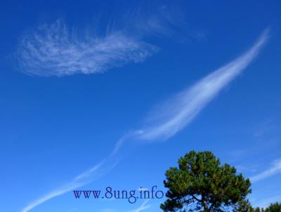☼ Wetter am 28. September 2012 - Federwolken am blauen Himmel | Kulturmagazin 8ung.info