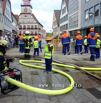 Jugendfeuerwehr im Einsatz