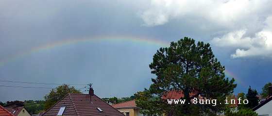 ☼ Wetter im September 2016: Regenbogen - Symbol für Neuanfang und gute Laune | Kulturmagazin 8ung.info