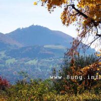 ☼ Bild des Tages: Wetter am 22. Oktober 2015 – Burg Teck im Dunst
