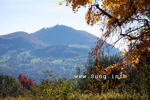 Burg Teck im Herbst