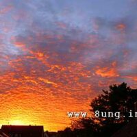 ☼ Bild des Tages: Sonnenuntergang heute um 18.21 Uhr