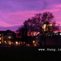 ☼ Wetter am 17. Dezember 2015 – fliederfarbener Himmel