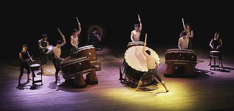 Kodo japanische Trommelgruppe