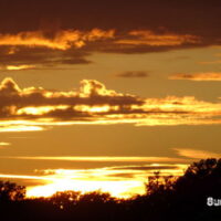 ☼ Wetterprognose für morgen: Sonnenuntergang in Gelb