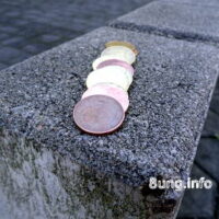 ☺Bild des Tages: Kleingeld in Wartestellung