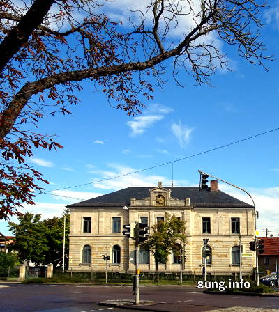 Kirchheimer Amtsgericht bei Sonnenschein