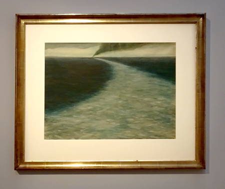 Léon Spilliaert: Seestück mit Kiel (1902) im MuZee Ostende