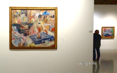 ☛ Museumstipp: Rik Wouters - Ausstellung für den Alleskönner im KMSKB | Kulturmagazin 8ung.info Königliches Museum der Schönen Künste Brüssel: Bild von Rik Wouters - "Bügelnde Frau"