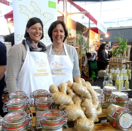 Ingwerschwestern auf der Stuttgarter Messe