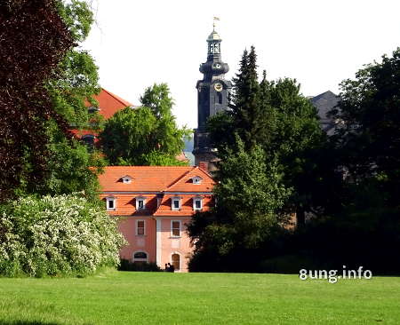 Sichtachse zu Haus der Frau von Stein