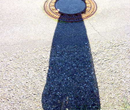 Frauen-Schatten Heiligenschein