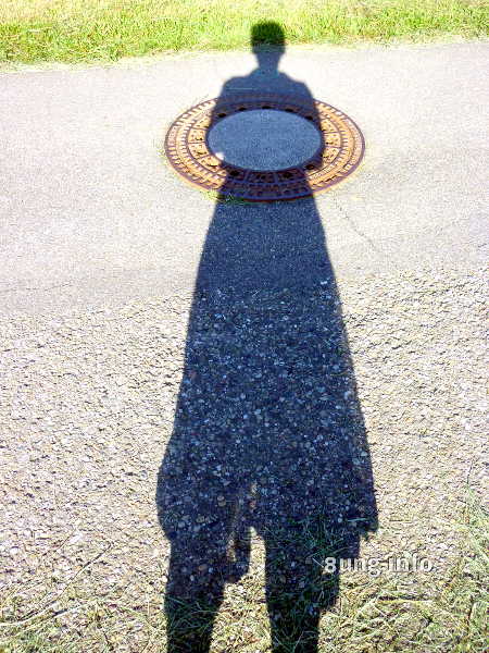 Frauen-Schatten Heiligenschein