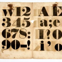 Hawai’i im Lindenmuseum Stuttgart – Schrift mit hawaiischem Alphabet