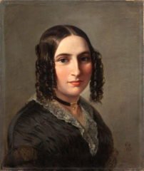 Moritz Daniel Oppenheim: Fanny Hensel, 1842, Ölgemälde (Kopie) Foto: Archiv Mendelssohn-Haus