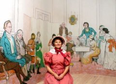 Heimchen am Herd im Biedermeier