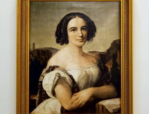 Fanny Hensel, gemalt von Wilhelm Hensel