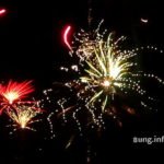 Feuerwerk in der Neujahrsnacht