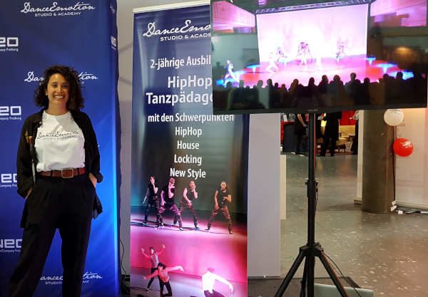 Messestand der DanceEmotion Academy