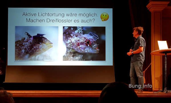 Nico Michiels beim Science Slam