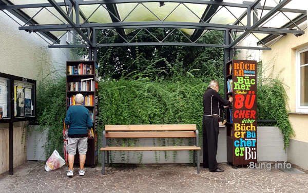 2 offene Bücherschränke in Marburg