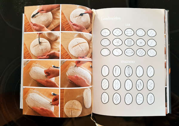 Brote verzieren, Anleitung im Backbuch