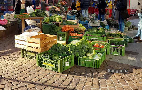 Marktstand in Kirchheim