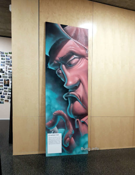 ☛ Graffiti in Stuttgart im Stadtpalais | Kulturmagazin 8ung.info Character: Graffiti-Stil