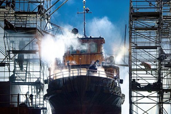 "Der Fliegende Holländer" - (c) Klaipėda State Music Theatre Litauen, Geisterschiff