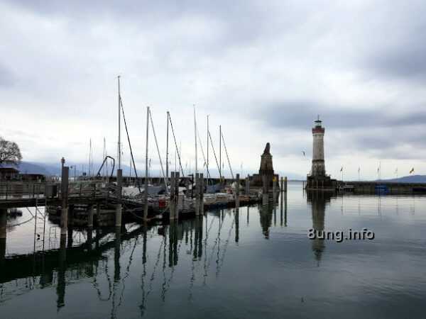 Hafen in Lindau am Bodensee