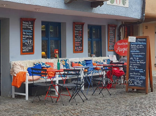 Buchcafé in Lindau im Bodensee: Buchcafé von außen