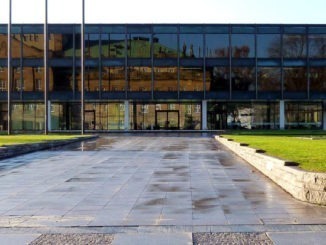 Wetter im Februar: Landtagsgebäude in Stuttgart