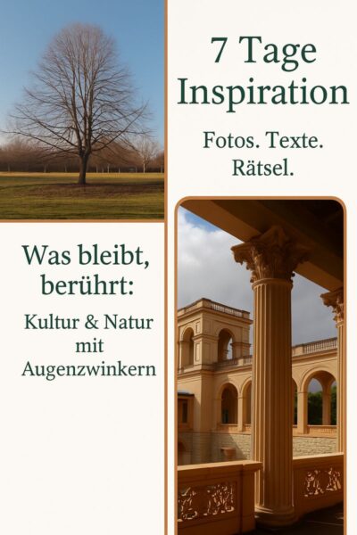 cover: 7 Tage Inspiration. fotos.texte.rätsel