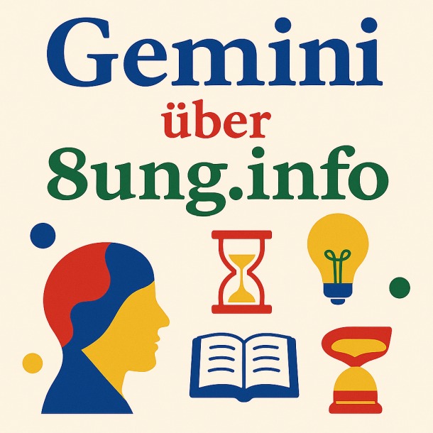 Ki gemini über 8ung.info, Symbole für wissen und lernfähigkeit