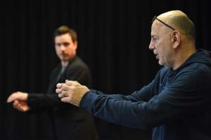 Itzik und Galili bei der Probe_The Gift - Foto Regina Brocke