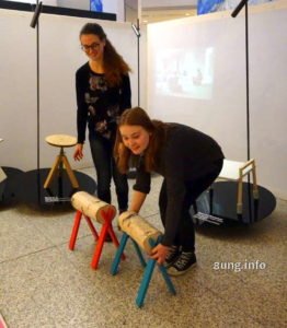 Hocke Bocker mit Designerinnen