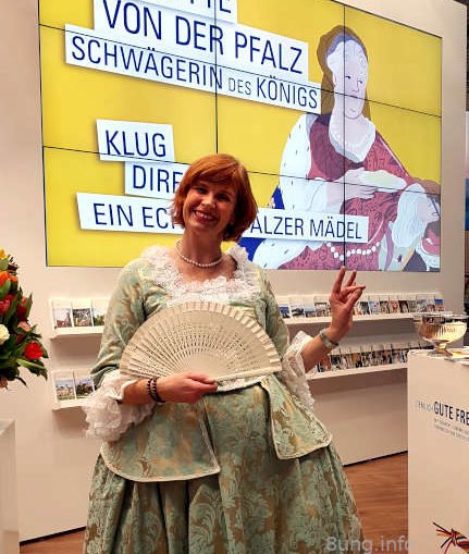 Kostümführerin in Weikersheim