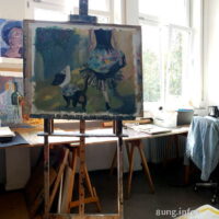 Bild des Tages: Atelier mit Blick ins Grüne