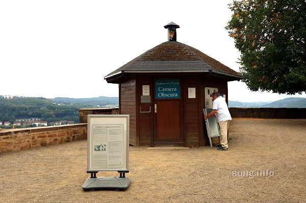 Camera Obscura in Marburg - Blick von außen