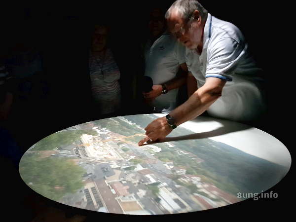 Camera Obscura in Marburg - Stadtansicht