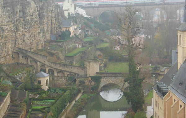Nebel über Luxenburg