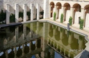 Potsdam, Schloss Belvedere auf dem Pfingstberg - Galerie mit Kasettendecken