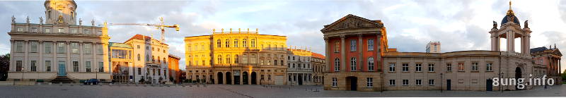 Panoramabild Potsdam Am Alten Markt
