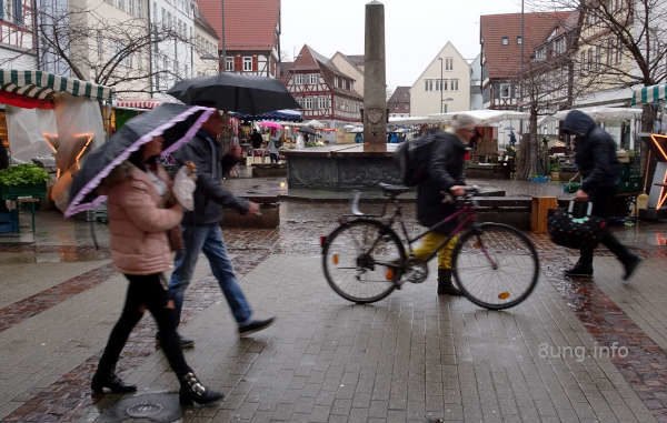 Nieselregen, grau, kalt