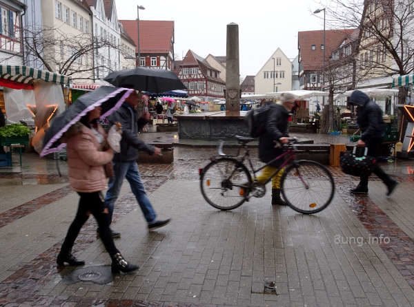 Nieselregen, grau, kalt